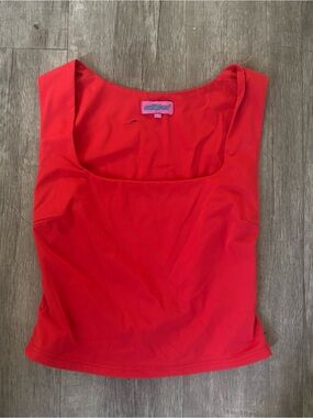 Edikted Essy Square Neck Top
